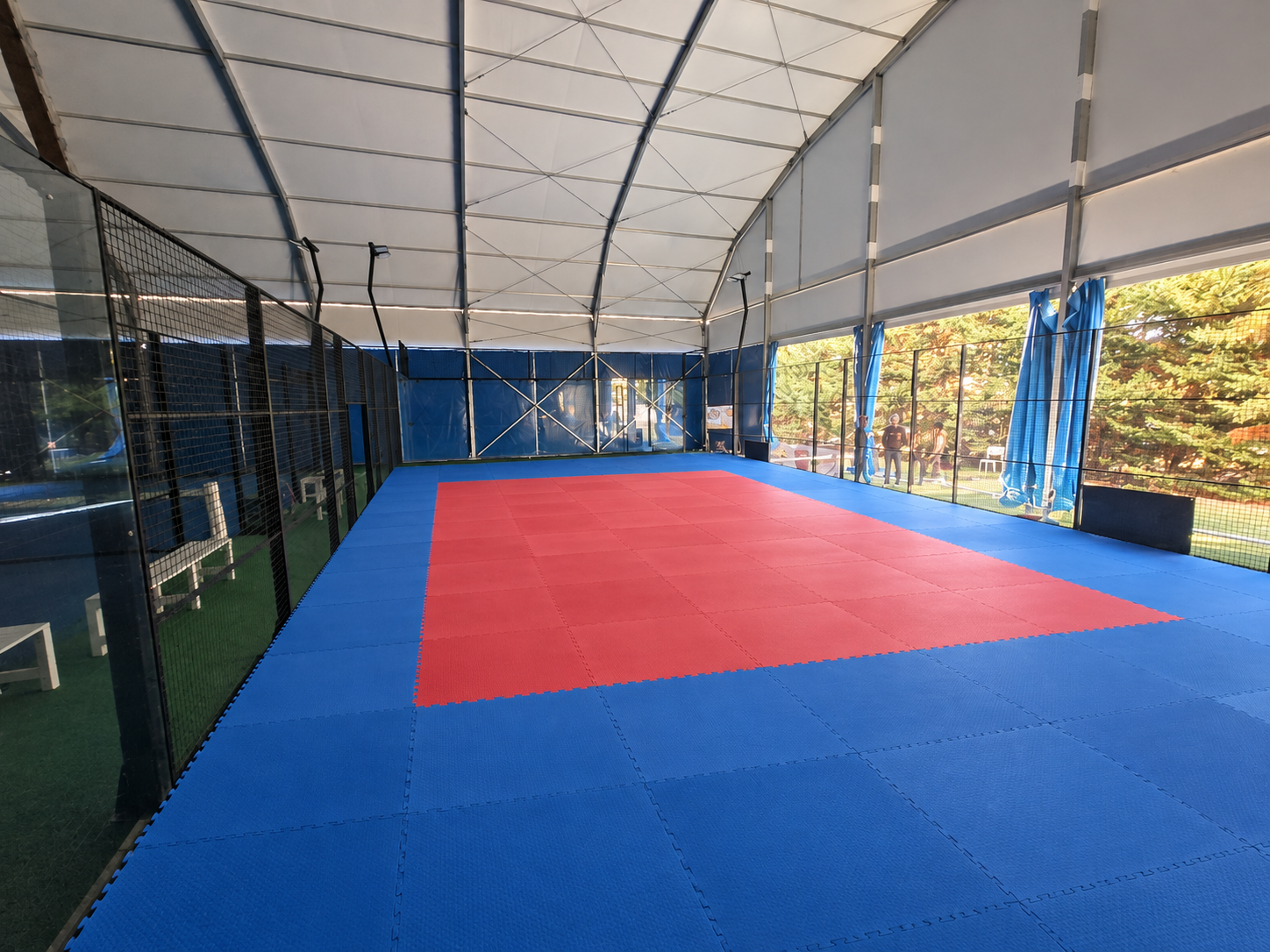 Seconda simulazione del campo di Terrarossa con tatami